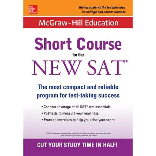 McGraw-Hill Education: Short Course for the New SAT