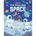First Sticker Book Space