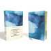 Niv, Artisan Collection Bible, Cloth Over Board, Blue, Art Gilded Edges, Red Letter Edition, Comfort Print