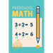 preschool math: workbook for toddlers ages 2-4 beginner math pre Learning Book with Number Tracing and Matching Activities for 2, 3 an
