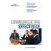 Communicating Effectively