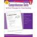 Comprehension Skills: 40 Short Passages for Close Reading: Grade 2