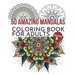 50 Amazing Mandalas Coloring Book For Adults: An Adult Coloring Book With 50 Big And Detailed Mandala Designs, High-Quality Paper, White Background, F