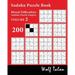 Sudoku Puzzle Book Mixed Difficulties - 200 Puzzles