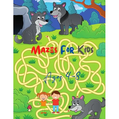 Mazes for kids ages 4-8: Easy activity mazes book