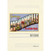 Vintage Lined Notebook Greetings from Jacksonville, Florida