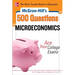 McGraw-Hill's 500 Microeconomics Questions: Ace Your College Exams: 3 Reading Tests + 3 Writing Tests + 3 Mathematics Tests