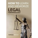 How To Learn And Memorize Legal Terminology