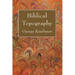 Biblical Topography