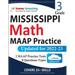 Mississippi Academic Assessment Program Test Prep: 3rd Grade Math Practice Workbook and Full-length Online Assessments: MAAP Study Guide