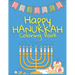 Happy Hanukkah Coloring Book: For Kids - Menorahs, Dreidels and much more - Activity Book to celebrate Hanukkah - Jewish Gift -