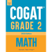 COGAT Grade 2 Math: Three Practice Tests - Level 8