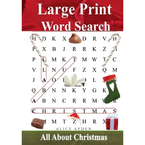 Large Print Word Search: All About Christmas