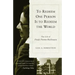 To Redeem One Person is to Redeem the World: The Life of Freida Fromm-Reichmann