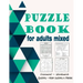 Puzzle book for adults mixed: Crossword, Wordsearch, Sudoku, killer sudoku & Mezes (large print)