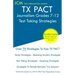 TX PACT Journalism Grades 7-12 - Test Taking Strategies