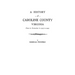 History of Caroline County, Virginia