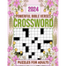 2024 Powerful Bible Verses Crossword Puzzles For Adults: Featuring Bible verses and Christian hymns Crosswords, With Solutions