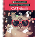 Brain Games - Sticker by Number: Cat-Itude (25 Images to Sticker)