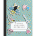 Kawaii doodling notebook: A large composition notebooks with colouring pages for the school dreamer who likes to doodle whilst studying - Turquoise an