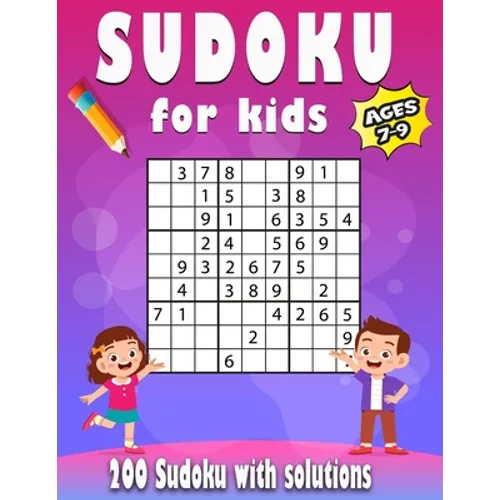 Sudoku For Kids Ages 7-9