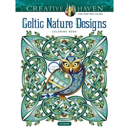 Creative Haven Celtic Nature Designs Coloring Book
