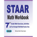STAAR Math Workbook: 7th Grade Math Exercises, Activities, and Two Full-Length STAAR Math Practice Tests
