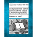 Civil Procedure Before Justices of the Peace (Oklahoma Practice).