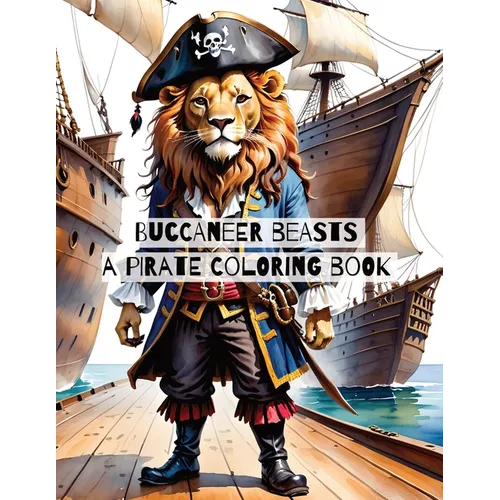 Buccaneer Beasts: A Pirate Coloring Book