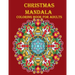 Christmas Mandala Coloring Book For Adults: 100 unique Christmas mandala coloring book, a very fun and mind relaxation book for adults