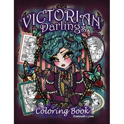 Victorian Darlings Coloring Book