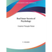 Real Inner Secrets of Psychology: Creative Thought Power
