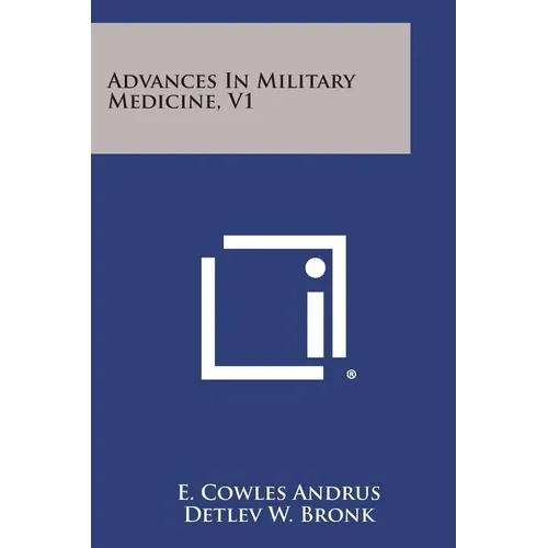 Advances in Military Medicine, V1