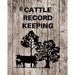 Cattle Record Keeping: Livestock Breeding and Production, Calving Journal Record Book, Income and Expense Tracker, Cattle Management Accounting Notebo