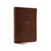 Nrsv, Catholic Bible, Standard Personal Size, Leathersoft, Brown, Comfort Print: Holy Bible