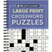 Brain Games - Large Print Crossword Puzzles (Purple)