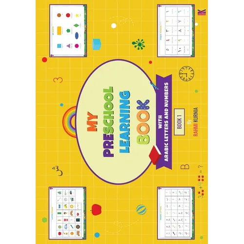 My Preschool Learning Book with Arabic Letters and Numbers