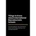 Things to Know About International Baccalaureate Schools
