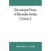 Genealogical notes of Barnstable families (Volume I)