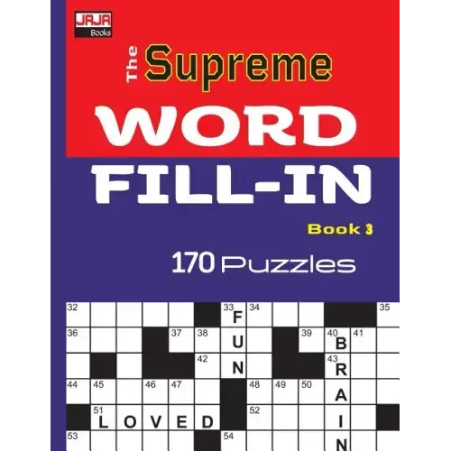 The Supreme WORD FILL-IN Book