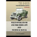 TM 9-803 Willys-Overland MB and Ford Model GPW Jeep Technical Manual