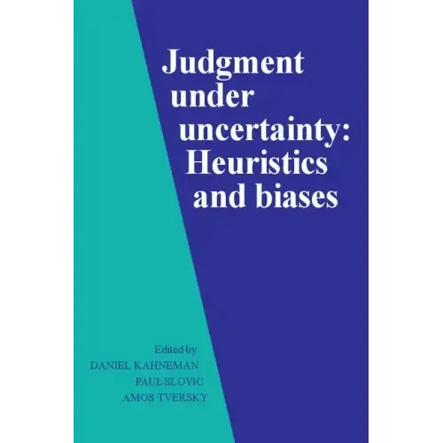 Judgment under Uncertainty