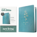 Premium Gift Bible Nlt, Filament Enabled (Leatherlike, Teal Cross, Red Letter)
