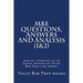 MBE Questions, Answers and Analysis (1&2): 90% of students in 50 states depend on Value Bar Prep law books!