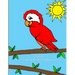 Nature Coloring Book & Watercolor