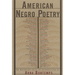 American Negro Poetry: An Anthology
