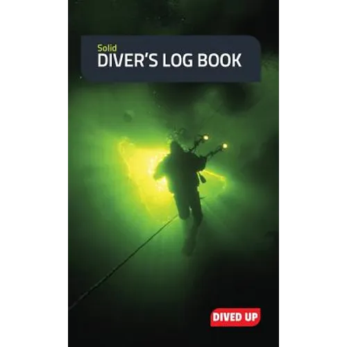 Solid Diver's Log Book: (Water-resistant hardcover 70-dive diving log book)