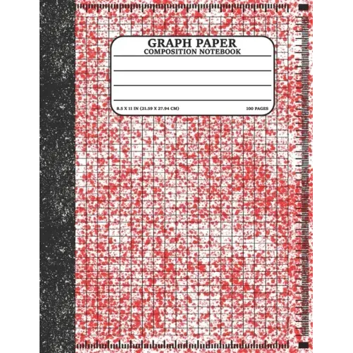 Graph Paper Composition Notebook: Math and Science Lover Graph Paper Cover Watercolor (Quad Ruled 4 squares per inch, 100 pages) Birthday Gifts For Ma