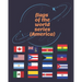 Flags of the World Series (Americas): adult coloring book