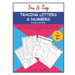 Fun & Easy Tracing Letters & Numbers Workbook: (Practice for kids with line tracing, pen control, ABC letters,123 numbers, sight word, coloring activi
